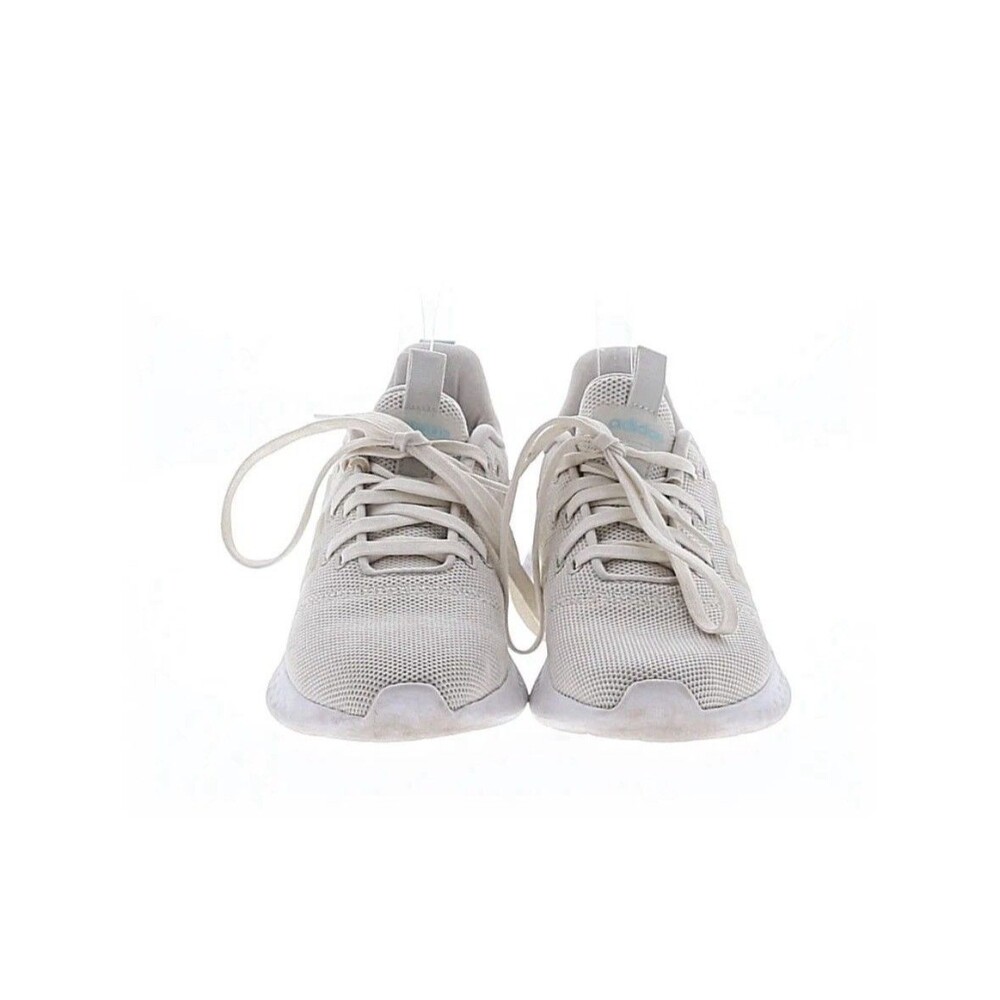 Adidas Comfort Women's Running Sneakers Shoes Size 10 Gray & White Gym Walking